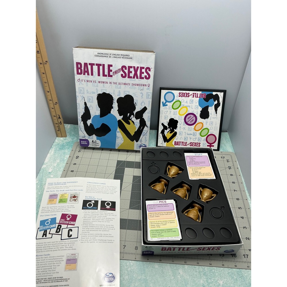 Battle of the Sexes Party‎ Game Adult Mens Womens Trivia Challenge Fun Night